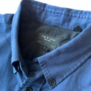Rag and Bone men’s large button up long sleeve shirt
